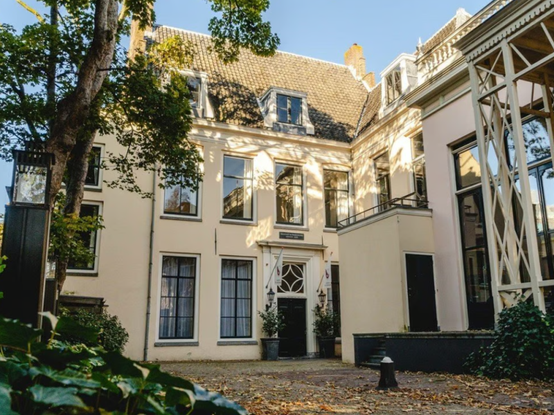 Congresgebouw De Vereeniging in Utrecht city center, venue for the Oncode Institute Career Event 2025, showcasing a historic conference location in the Netherlands.